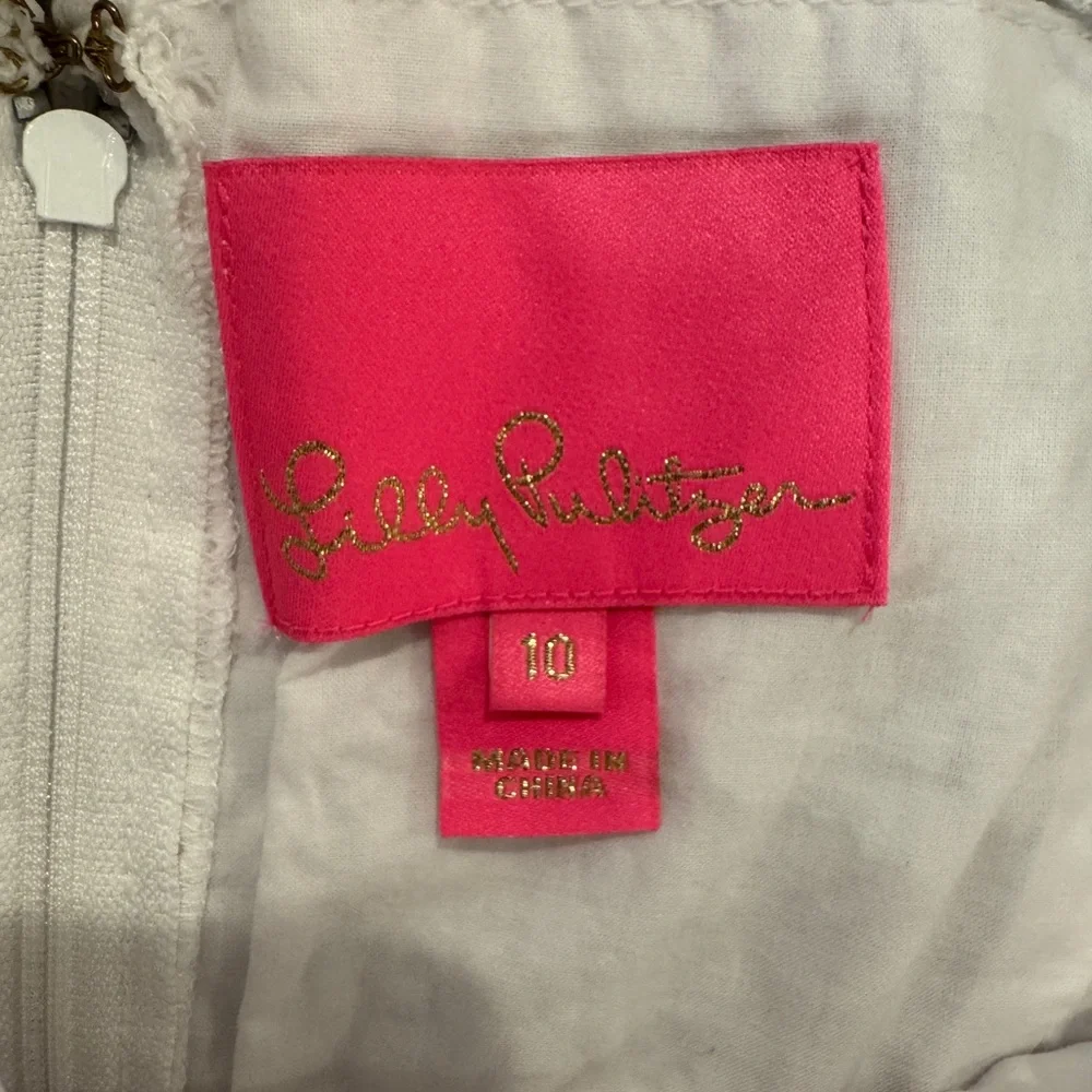 Lilly Pulitzer - Alivia Dress, Havana Pink, Yarn Die Seersucker - Picture 8 of 8